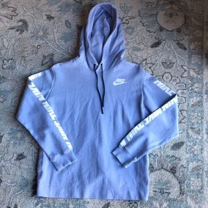 Purple Nike sweatshirt